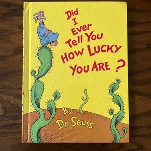 Rare 📖 | Dr. Seuss’ | Did I Ever Tell you How Lucky You Are?